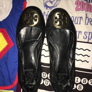 Black Tory Burch flats
